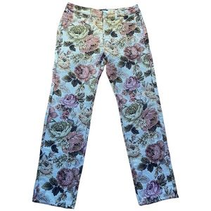 Men’s Relaxed Floral Tapestry Jeans